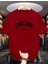 Chicago Yazı Detaylı Basic T-Shirt 1