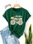 Papatya Bisikiklet Baskılı Basic T-Shirt 1