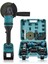 21V Çift Akülü Şarjlı 125mm Avuç Taşlama & Testere Başlık Set 1