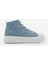 Kadın Sneaker Bağcıklı Bilekli Keten Nakışlı Spor Ayakkabı Havela 3