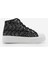 Kadın Sneaker Bağcıklı Bilekli Keten Nakışlı Spor Ayakkabı Havela 3
