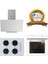 Beyaz Cam Ankastre Set 3481 Flam - CS5665W01 65CM Ocak - BO6501W01 1
