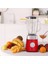 Premium Limited Edition Cam Sürahili Paslanmaz Çelik Bıçaklı Smoothie Blender 5