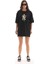 Unisex Bisiklet Yaka Baskılı Oversize Thirt Iyah 1