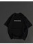 Unisex Bisiklet Yaka Baskılı Oversize Thirt Iyah 1