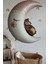 Retro Ayda Uyuyan Ayı Folyo Balon 86 cm 2