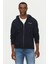Guess Erkek Bej Pamuklu Kapüşonlu Lacivert Sweatshirt 3