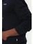 Guess Erkek Bej Pamuklu Kapüşonlu Lacivert Sweatshirt 5