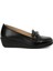 166734.Z5FX Siyah Kadın Loafer 1