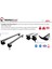 Honda Civic 6 Hatchback 1995 - 2001 Model Arası Uyumlu Ara Atkı Tavan Barı Trophy Gri 5
