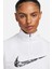 Dri-Fit Swoosh Mid Kadın Beyaz Çeyrek Fermuar Kadın Spor Sweatshrit 2