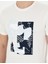 Erkek Ekru Slim Fit Tişört 50280942-VR019 6
