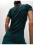 Desenli V-Yaka Fit Kesim T-Shirt 4