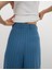 Pileli Regular Fit Wide Leg Pantolon 2