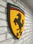 Ferrarı Logo 50 x 50 cm Ferrarı Araba Logosu | Ferrarı Marka Logosu | 3D Ferrarı Logo 2
