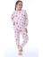 Kız Çocuk Çilek Desenli Pamuk Mevsimlik Pijama Takımı 2