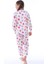 Kız Çocuk Çilek Desenli Pamuk Mevsimlik Pijama Takımı 4