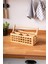 4 Bölmeli Bambu Sepet Kaşıklık Çok Amaçlı Organizer 4