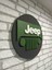 Jeep Logo 50 x 50 cm Jeep Araba Logosu | Jeep Marka Logosu | 3D Jeep Logo 2