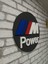 Mpower Logo 50 x 50 cm Mpower Araba Logosu | Mpower Marka Logosu | 3D Mpower Logo 2
