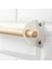 Ahşap Duvar Rayı 60 cm + 5 Adet Metal Kanca Ikea Mutfak Için Ray Seti Duvar Askısı 4