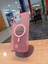 iPhone 15 Pro Max Uyumlu Pembe Ultra Slim Magsafe Kapak Mavi Hafif Kılıf 5