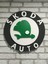 Skoda Logo 50 x 50 cm Skoda Araba Logosu | Skoda Marka Logosu | 3D Skoda Logo 2