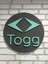 Togg Logo 50 x 50 cm Togg Araba Logosu | Togg Marka Logosu | 3D Togg Logo 1