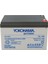 YH-1214 12 Volt - 14 Amper Elektrikli Bisiklet Aküsü (150 x 95 x 98 mm) 1