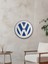 Volkswagen Logo 50 x 50 cm Volkswagen Araba Logosu | Volkswagen Marka Logosu | 3D Volkswagen Logo 1