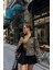 Leopar Desen Crop Ceket 1