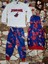 Spiderman Çocuk Yelekli Takım 3lü Set 1