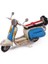 Dekoratif Metal Scooter 2