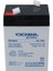 Yh-64.0 6 Volt - 4 Amper Işıldak Aküsü (70 x 48 x 101 Mm) 3
