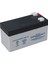 YH-121.3 12 Volt - 1.3 Amper Akü (97 x 43 x 52 Mm) 2
