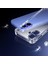 Caseworld Apple iPhone 16 Plus Kapak Kamera Korumalı Airbag Antishock Köşe Korumalı Şeffaf Silikon Kılıf 4