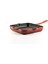 Hskgtv 2828 Kare Grill Döküm Tava 28X28 cm Yardımcı Kulplu Kırmızı 2