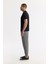 Erkek Siyah Bisiklet Yaka Baskılı Bi Stretch Interlok T-shirt A51y1135 3
