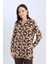 Loose Fit Desenli Uzun Kollu Gömlek Tunik T0609AZ25SP 1
