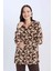 Loose Fit Desenli Uzun Kollu Gömlek Tunik T0609AZ25SP 3