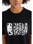 fit Nba Wordmark Oversize Fit Bisiklet Yaka Kısa Kollu TIŞÖRT B3961AX25SP 5