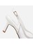 01AYH307410A900 BEYAZ Kadın Fileli Stiletto 5