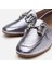 01AYH306740A210 Deri Lame Kadın Tokalı Loafer 4