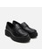 01AYH306700A100 Deri Siyah Kadın Loafer 2