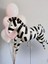 Zebra Folyo Balon Buketi Doğum Günü Parti Malzemeleri Doğum Günü Balon Seti 1