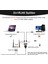 Lan Ethernet Adaptörü RJ45 Erkek 2 Dişi Ayırıcı RJ45 1'den 2'ye Ethernet Lan Ağ Adaptörü Kablosu (Yurt Dışından) 2
