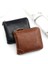 Erkek Kısa Cüzdan Gündelik Moda Büyük Kapasiteli Çoklu Kart Yuvası Erkek Fermuarlı Cüzdan Kart Tutucu (Yurt Dışından) 3