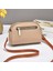 kadın Çantası Mini Cep Telefonu Çantası Moda Atmosferik Düz Renk Çift Katlı Omuz Crossbody Çanta (Yurt Dışından) 3