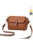 kadın Moda Crossbody Çanta Tek Omuz Çift Katmanlı Toka Küçük Çanta Cep Telefonu Çantası (Yurt Dışından) 1