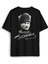 Atatürk Gazi Mustafa Kemal Kalpaklı Sırt Ön Baskılı Oversize Tişört Unisex T-Shirt 1